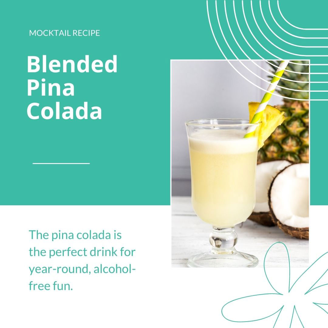 Pina Colada Mocktail Recipe
