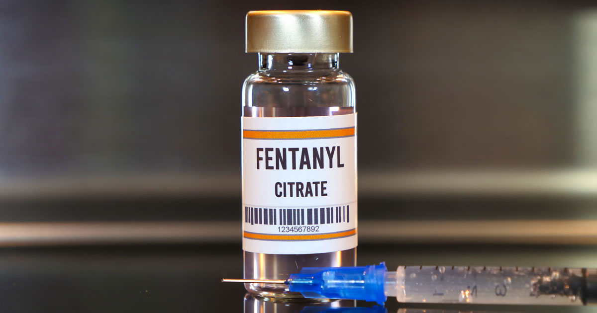 Injected fentanyl 
