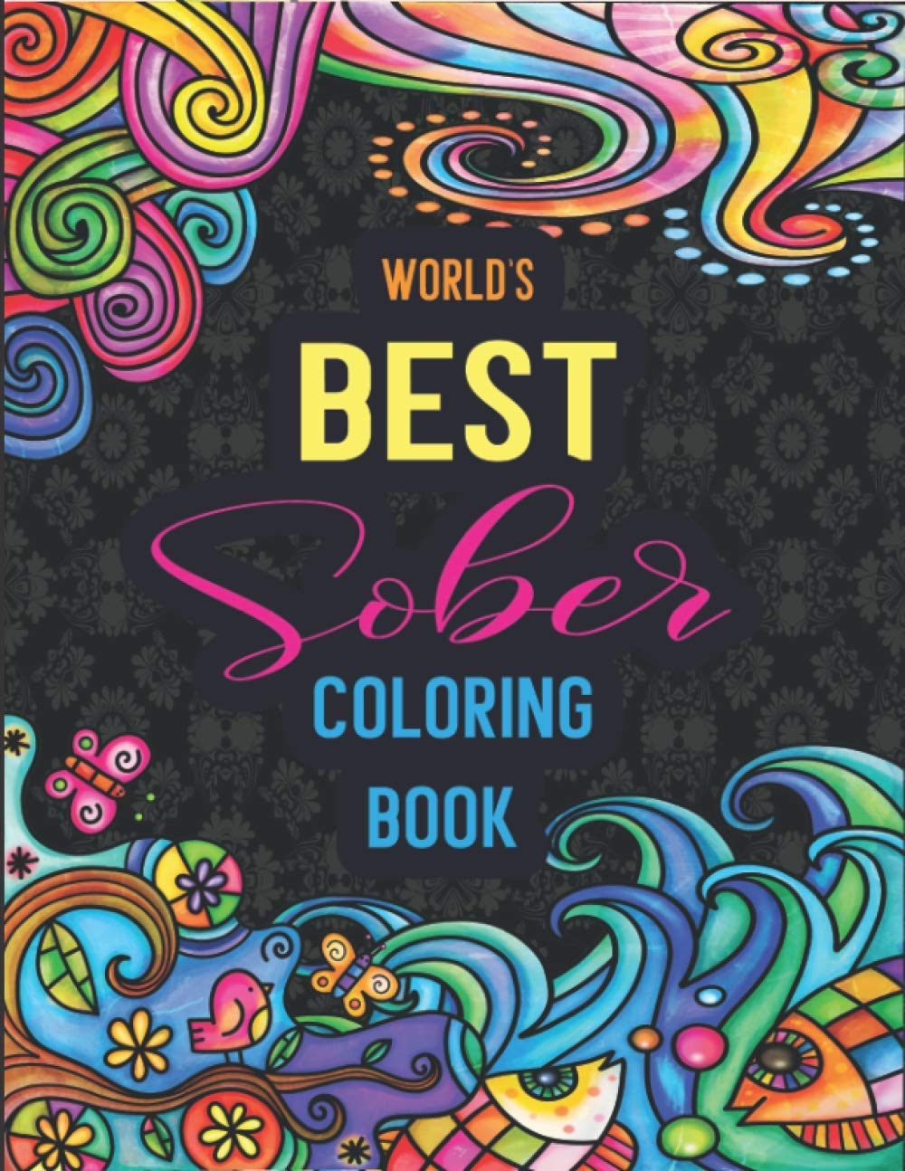 World's best sober coloring book