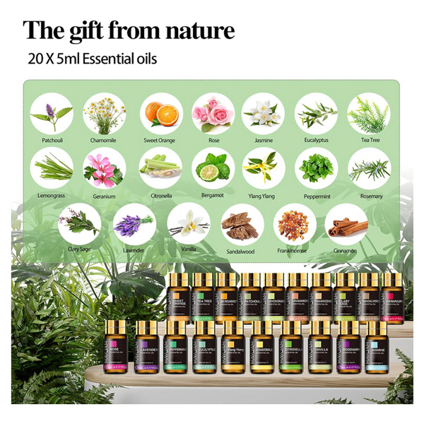 Essential oils or fragrance oils